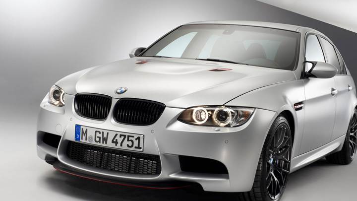 Headlights on 2011 BMW M3 E90 CRT in White